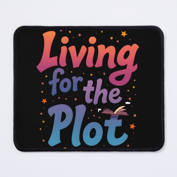 Item preview, Living for the Plot – Colorful Book Lover Aesthetic Design designed and sold by FeelFreeStore.