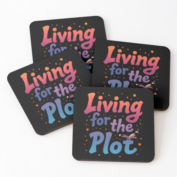 Item preview, Living for the Plot – Colorful Book Lover Aesthetic Design designed and sold by FeelFreeStore.