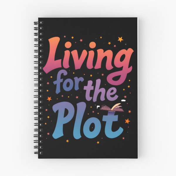 Item preview, Living for the Plot – Colorful Book Lover Aesthetic Design designed and sold by FeelFreeStore.
