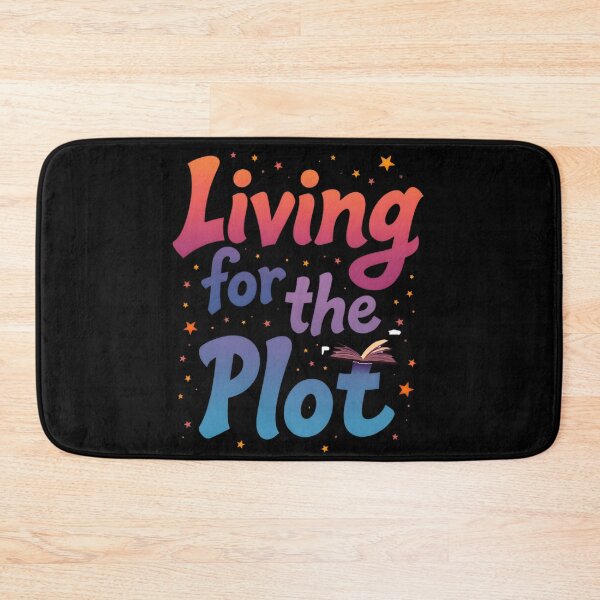 Item preview, Living for the Plot – Colorful Book Lover Aesthetic Design designed and sold by FeelFreeStore.