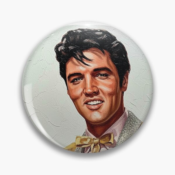 Item preview, Golden Royalty: The King of Rock & Roll Portrait designed and sold by Art's Diner.