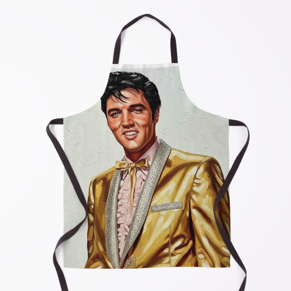 Item preview, Golden Royalty: The King of Rock & Roll Portrait designed and sold by Art's Diner.