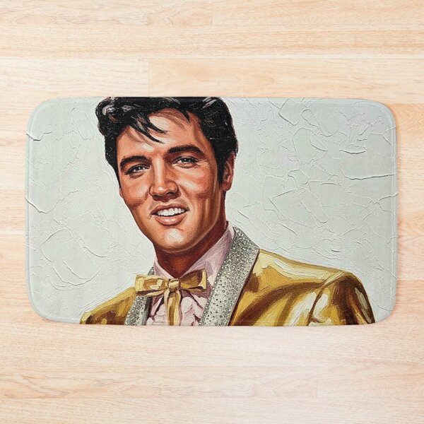 Item preview, Golden Royalty: The King of Rock & Roll Portrait designed and sold by Art's Diner.