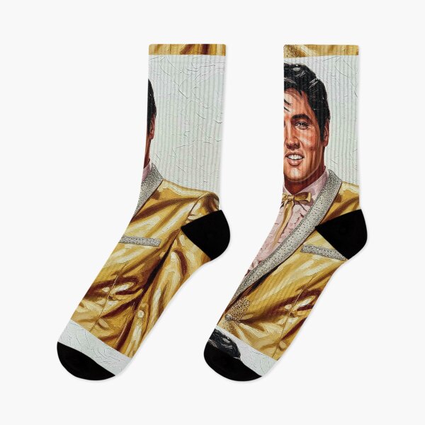 Item preview, Golden Royalty: The King of Rock & Roll Portrait designed and sold by Art's Diner.