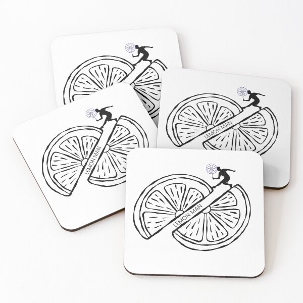Item preview, Running Lemon Man Slice Kick Push Half New Cool designed and sold by HandsAndArt.