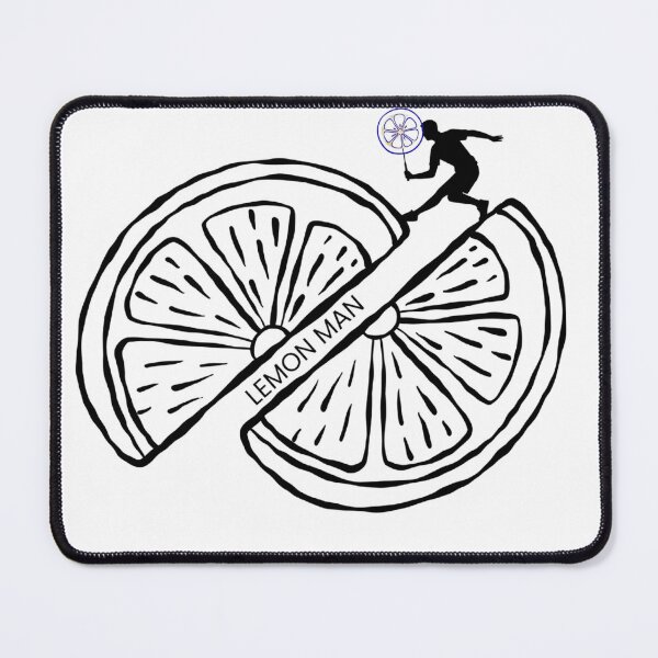 Item preview, Running Lemon Man Slice Kick Push Half New Cool designed and sold by HandsAndArt.