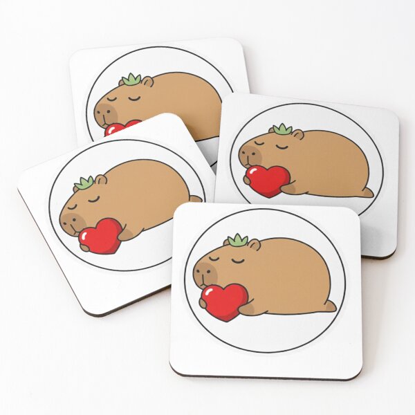 Item preview, Capybara lover Cute Minimalista  designed and sold by Studioyasmin.