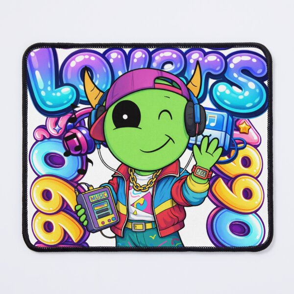 Item preview, Music Lovers 1990s Retro Monster – Cute Streetwear Cartoon Design Music 1990’s designed and sold by LiamFitzpatrick.