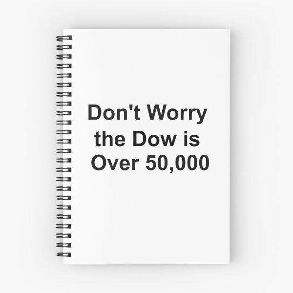 Item preview, Dow over 50,000 - Do not worry - Bondi designed and sold by Wurmbone.