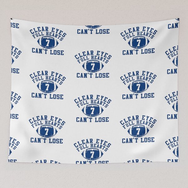 Item preview, Clear Eyes Full Hearts 7 – Football Motivation Design designed and sold by ALIOOMEKK75.