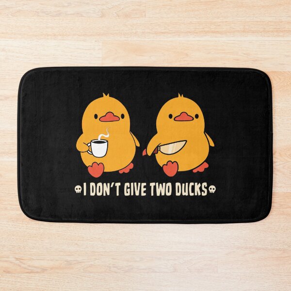 Item preview, I Don't Give Two Ducks by Tobe Fonseca designed and sold by Tobe Fonseca®.