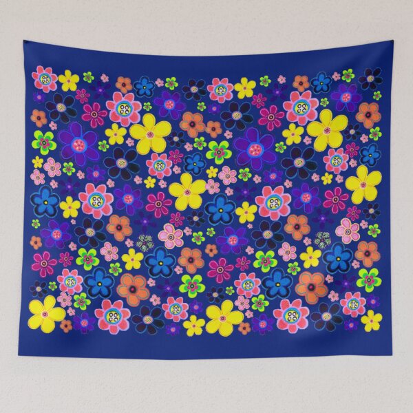 Item preview, Flowers Forever Bright Floral Design  designed and sold by kel72.