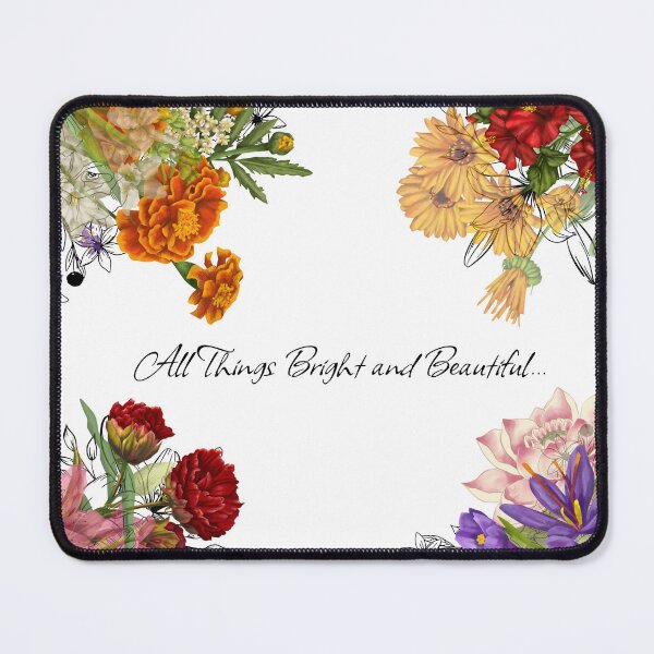 Item preview, All Things Bright and Beautiful  designed and sold by BreUniqueShop.