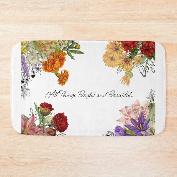 Item preview, All Things Bright and Beautiful  designed and sold by BreUniqueShop.
