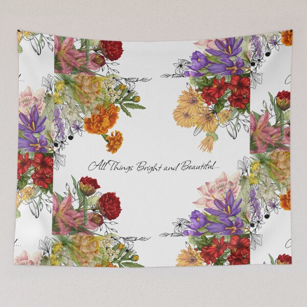 Item preview, All Things Bright and Beautiful  designed and sold by BreUniqueShop.
