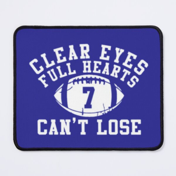 Item preview, Clear Eyes Full Hearts 7 – Bold Football Quote Design designed and sold by ALIOOMEKK75.
