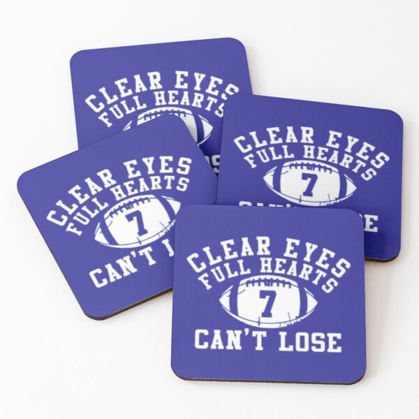 Item preview, Clear Eyes Full Hearts 7 – Bold Football Quote Design designed and sold by ALIOOMEKK75.