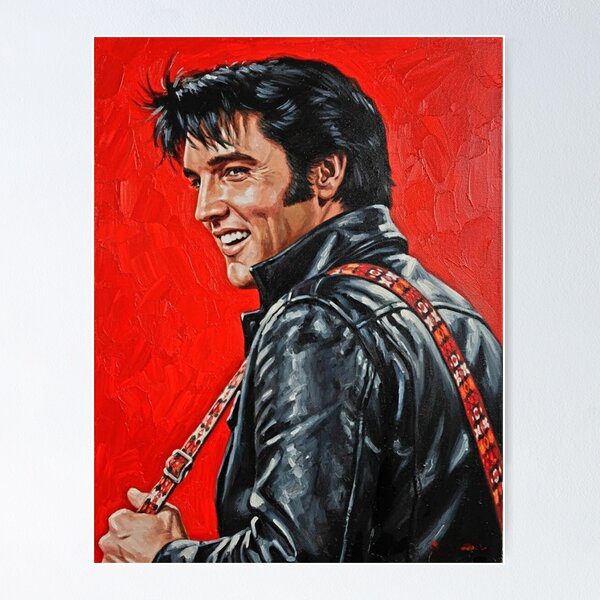 Item preview, King of Hearts: Vibrant Rock & Roll Legend Art designed and sold by Art's Diner.