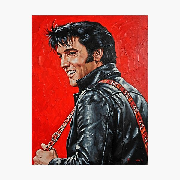 Item preview, King of Hearts: Vibrant Rock & Roll Legend Art designed and sold by Art's Diner.