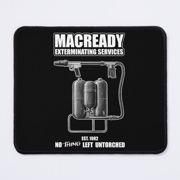 Item preview, The Thing Macready Flamethrower Exterminating designed and sold by Power Up Prints.