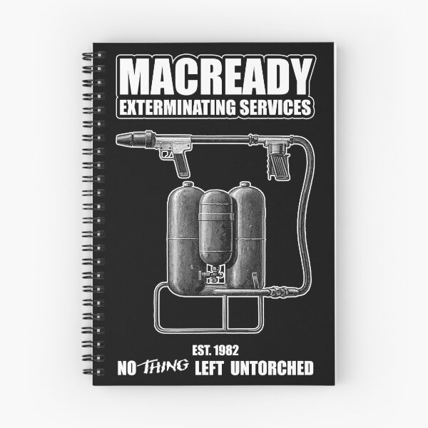 Item preview, The Thing Macready Flamethrower Exterminating designed and sold by Power Up Prints.