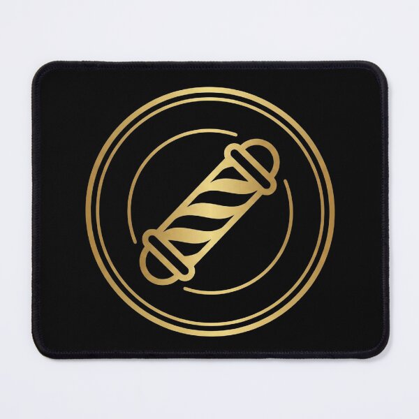 Item preview, Luxury Barber Pole Emblem for Hairdressers designed and sold by Majnon8bp.