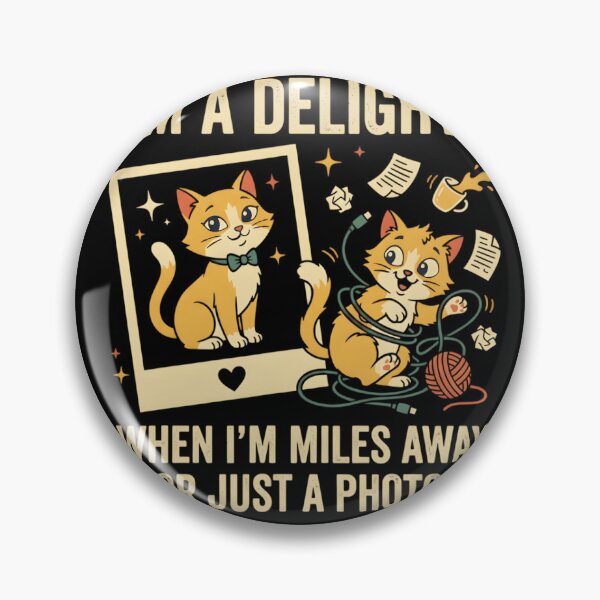 Item preview, I'm A Delight When I'm Just A Photo - Funny Naughty Cat Chaos Design designed and sold by haitrieuic96.
