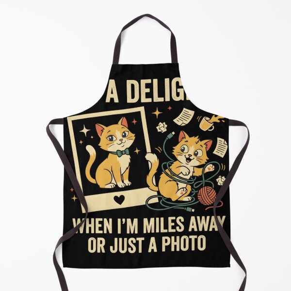 Item preview, I'm A Delight When I'm Just A Photo - Funny Naughty Cat Chaos Design designed and sold by haitrieuic96.