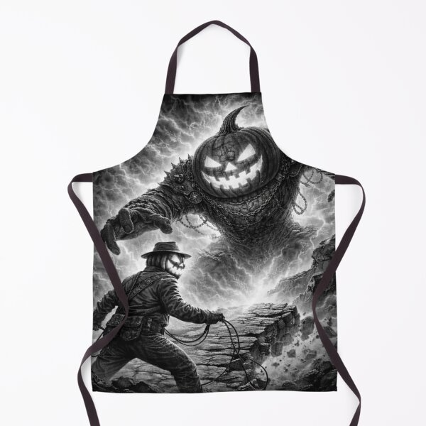 Item preview, Headless Horseman Explorer Adventure – Pumpkin Giant Temple Showdown Art designed and sold by TheHorsemanRidesAgain.