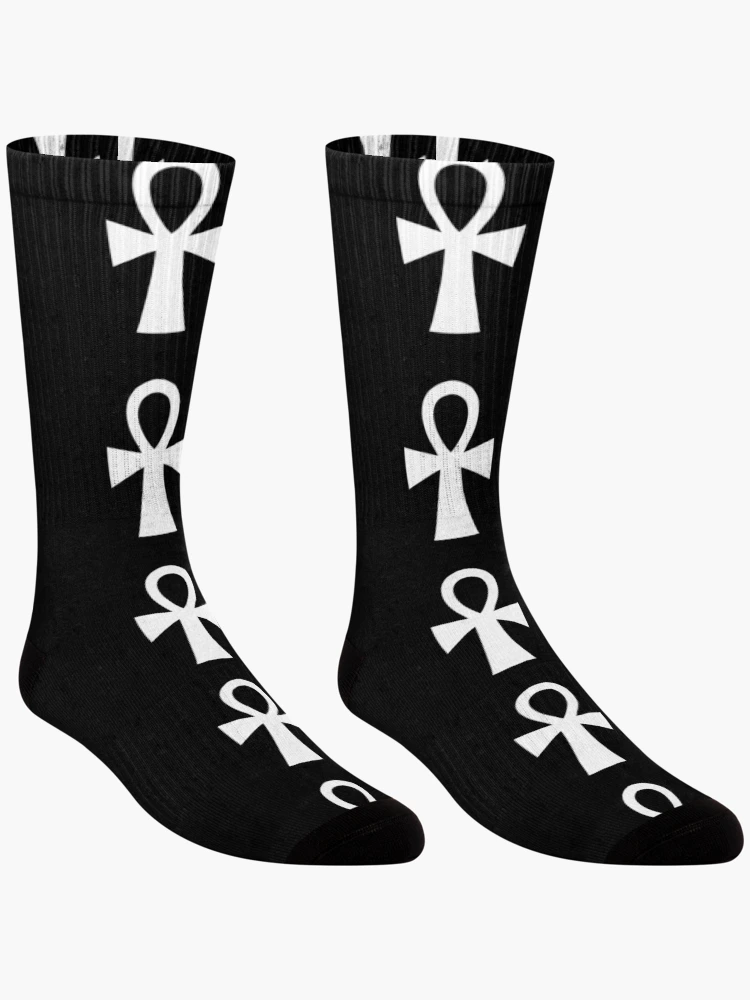 Thumbnail 3 of 5, Socks, Ankh designed and sold by Harvest Moon.