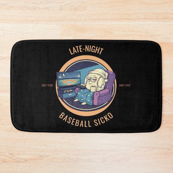 Item preview, Late-night Baseball Sicko obsessed fan designed and sold by The Sporty Nerd.