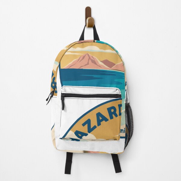 Item preview, Hazards Beach, TAS – Vintage Australian Travel Badge Sticker designed and sold by Random Designs.