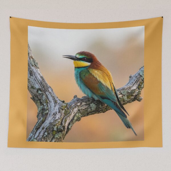Item preview, European Bee Catcher on an Olive Branch designed and sold by Tridentulus.