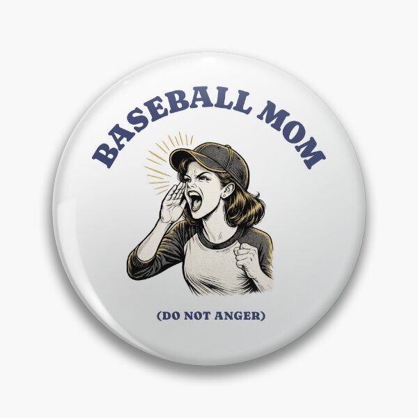 Item preview, Baseball Mom (Do Not Anger) designed and sold by The Sporty Nerd.