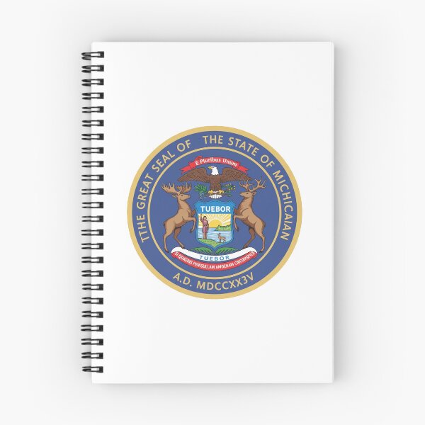 Item preview, Michigan State Seal designed and sold by BankrobberGus.