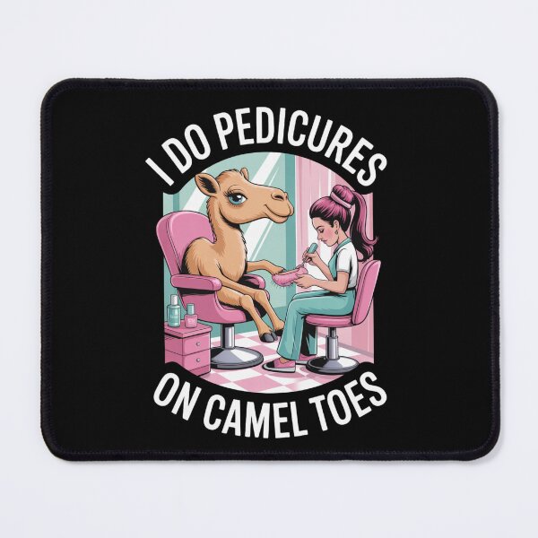 Item preview, I Do Pedicures On Camel Toes Essential T-shirt designed and sold by PaulaArtworks.
