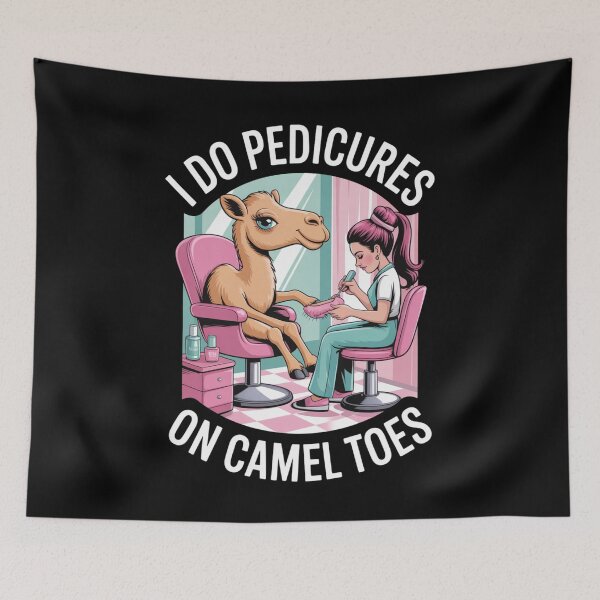 Item preview, I Do Pedicures On Camel Toes Essential T-shirt designed and sold by PaulaArtworks.