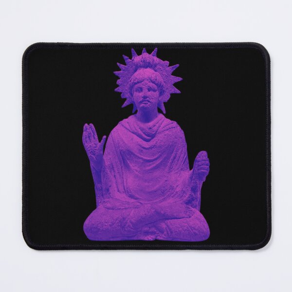 Item preview, Vibrant Sakyamuni Buddha Of Gandhara (Pakistan) on Black  designed and sold by AnimaliaStar.
