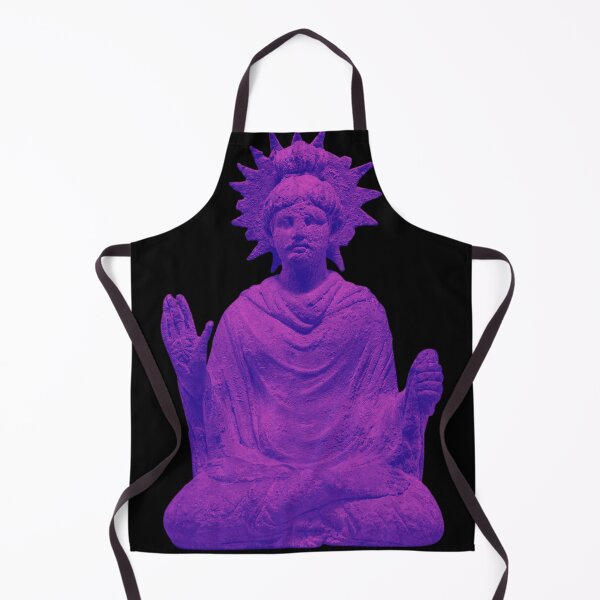 Item preview, Vibrant Sakyamuni Buddha Of Gandhara (Pakistan) on Black  designed and sold by AnimaliaStar.
