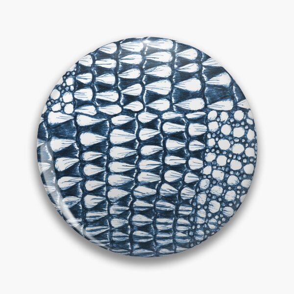 Item preview, Armadillo Skin - Indigo Blue designed and sold by Michelebuttons.