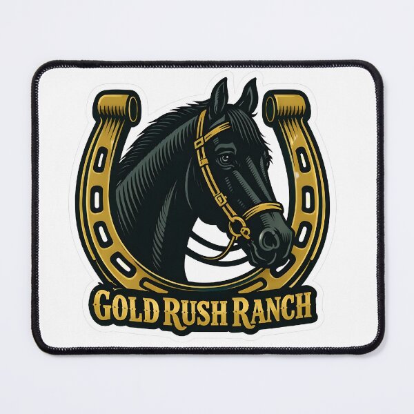 Item preview, Gold Rush Ranch Horse Shoe designed and sold by Classiccustoms.