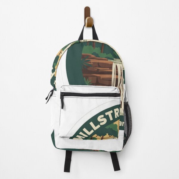 Item preview, Millstream Falls Lookout, QLD – Vintage Australian Travel Badge Sticker designed and sold by Random Designs.