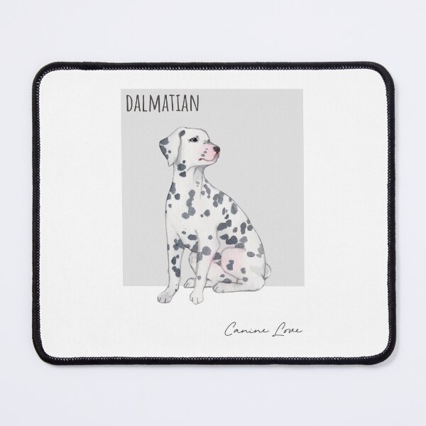 Item preview, Dalmatian Watercolor Illustration – Spotted Dog Art | Canine Love Minimalist Design designed and sold by Kidult Minds.