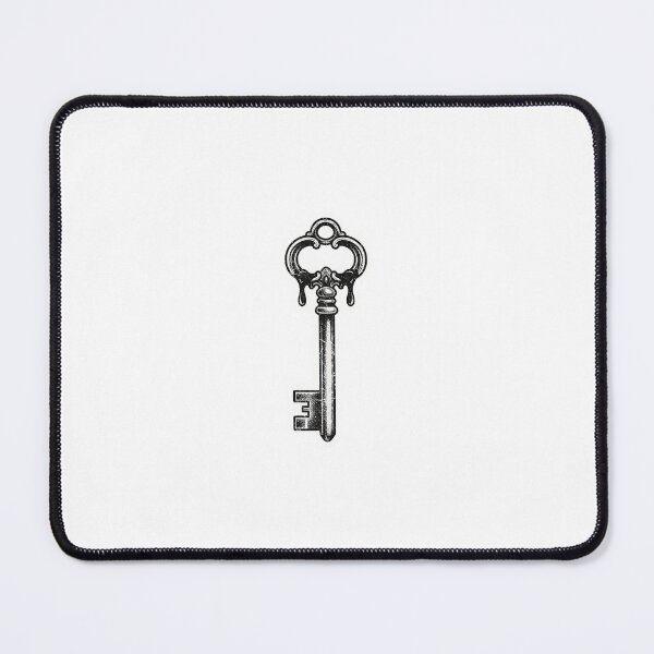 Item preview, Vintage Skeleton Key Illustration – Gothic Antique Key Art designed and sold by Darkness Hole.