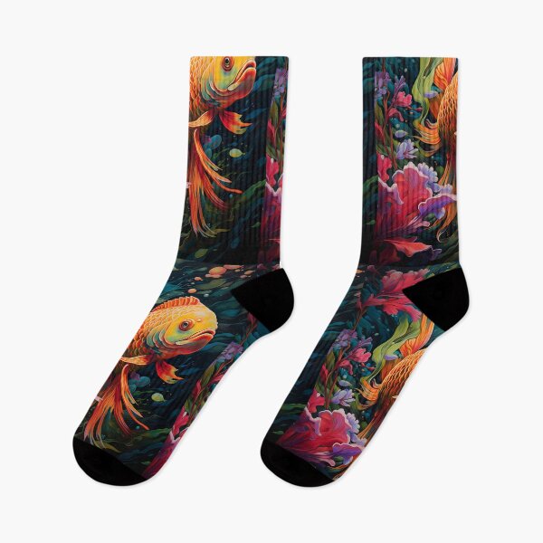 Item preview, "Goldfish: Underwater Magic in Vibrant Colors" designed and sold by Hipatye26.