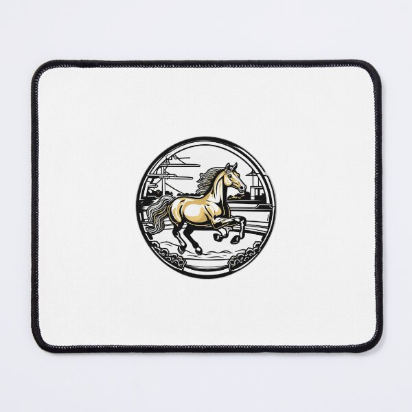 Item preview, Horse Galloping over a Bridge of Gold Ingots designed and sold by Daniel-DL.