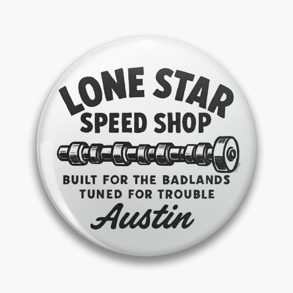 Item preview, Lone Star Speed Shop - Austin Edition designed and sold by Automotive Art by Greg.
