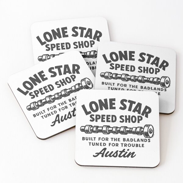 Artikelvorschau, Lone Star Speed Shop – Austin Edition entworfen und verkauft von Automotive Art by Greg.