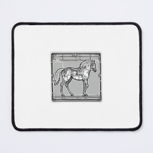 Item preview, Blueprint / Patent Drawing Horse designed and sold by Daniel-DL.