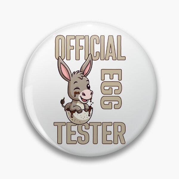 Item preview, Easter Donkey Official Egg Tester  designed and sold by Dazzle-Sizzle.